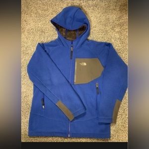 Boys Northface jacket Sherpa lined size L 10/12